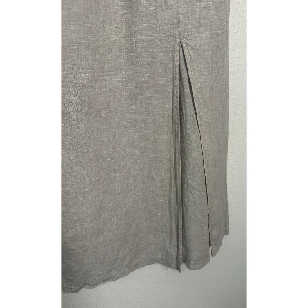 Quince 100% European Linen Maxi Skirt Flax Medium - Picture 4 of 8